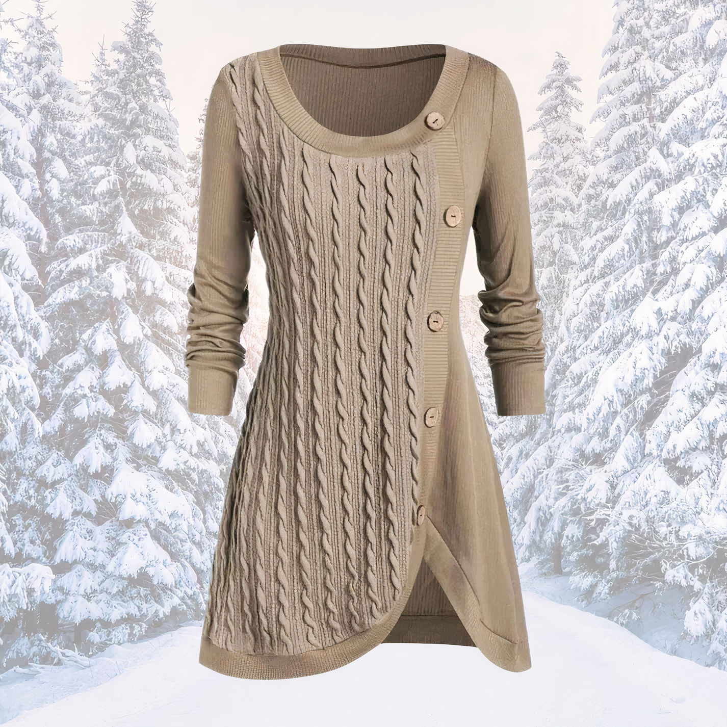 Kimberly | Tijdloze en elegante winterjurk