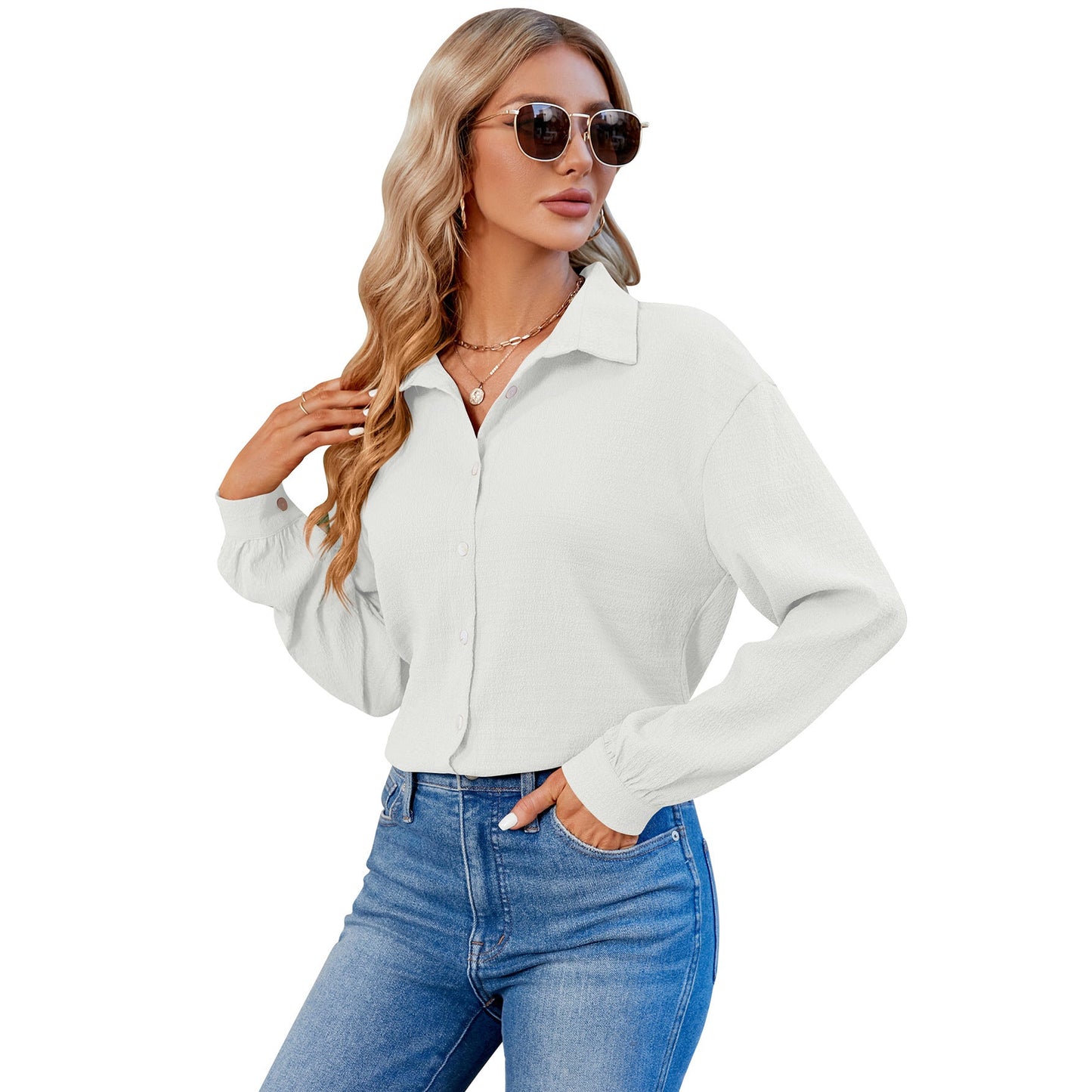 Addison | Getailleerde en elegante blouse