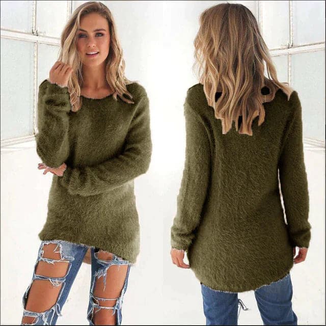 Marta | Eenvoudige en stijlvolle winterpullover