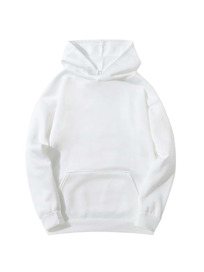 Kangaroo Pocket Thermal Lined Drawstring Hoodie - LuckyFash™