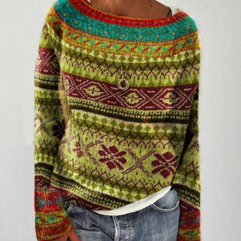 Nonchalante en moeiteloze winter Sweater